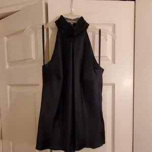 Silk dress top- INC INTERNATIONAL CONCEPTS